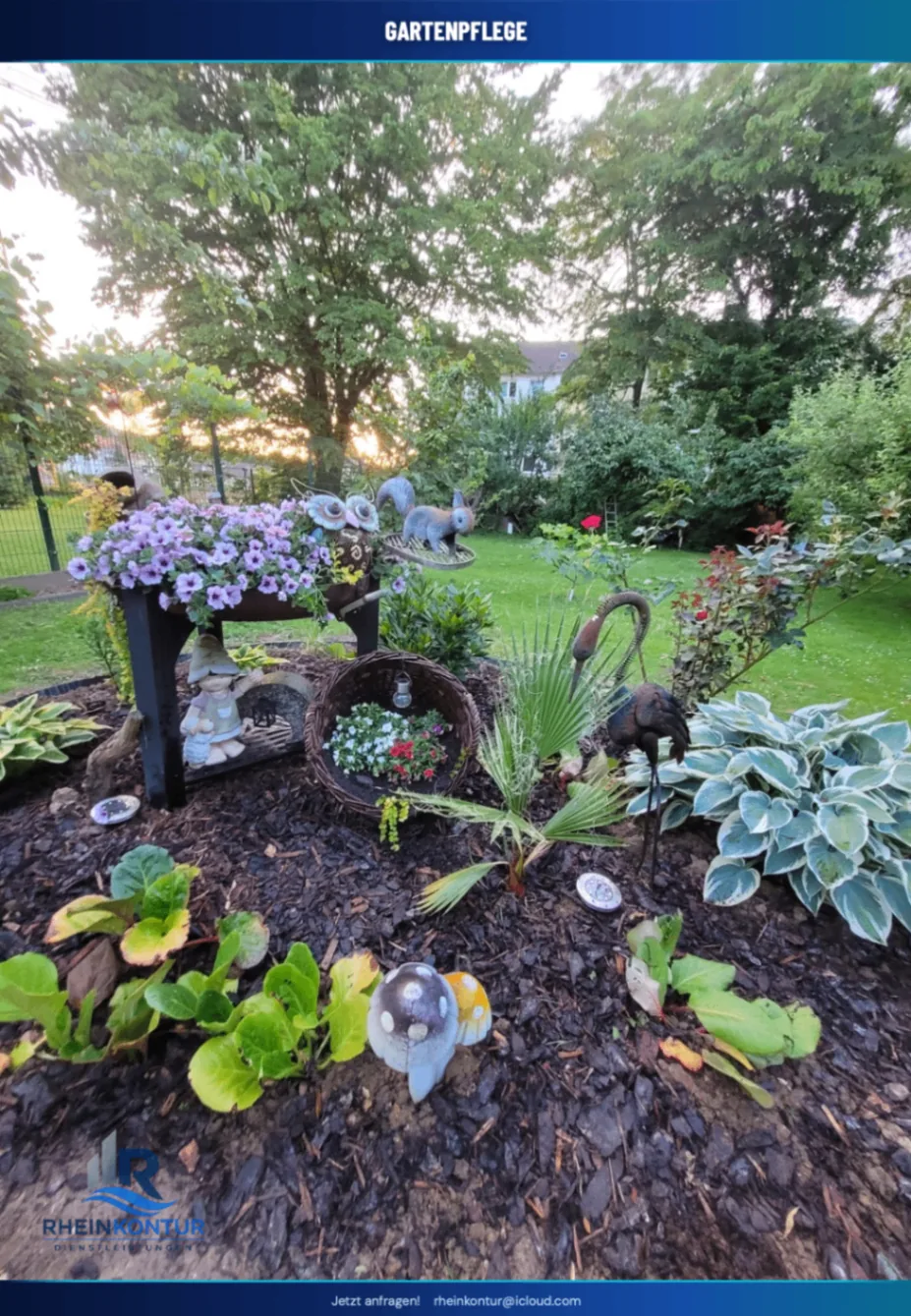 Gartenpflege durch RheinKontur